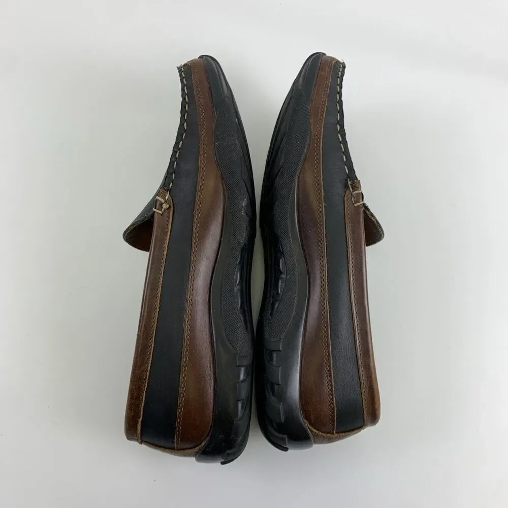 Allen Edmonds Boulder Venetian Driving Moccasin Loafer Black Brown Leather M 11‎